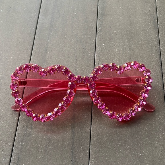 Pink Jewel Fashion Sunglasses - Picture 2 of 7